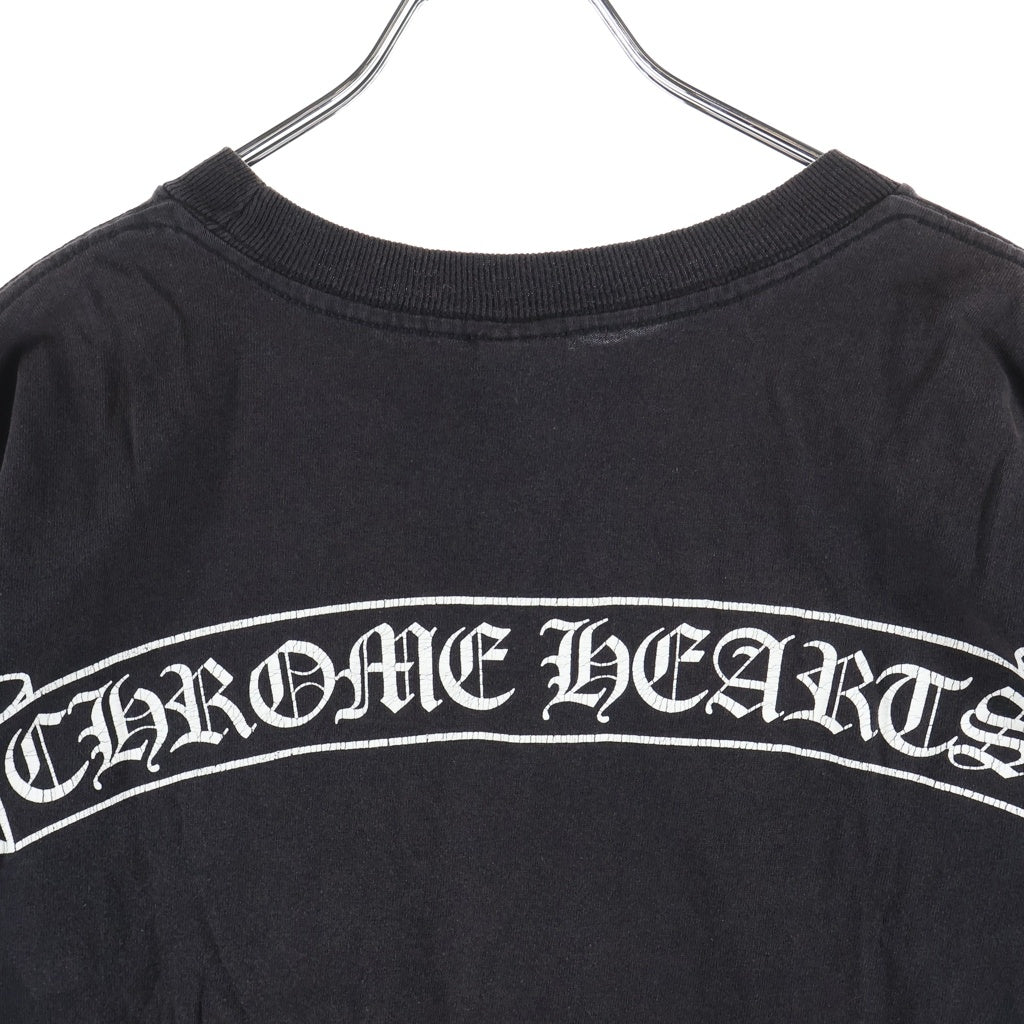 CHROME HEARTS(クロムハーツ) OLD CH T-SHIRT STAR オールド スター ホースシュープリント 半袖Tシャツ ブラック