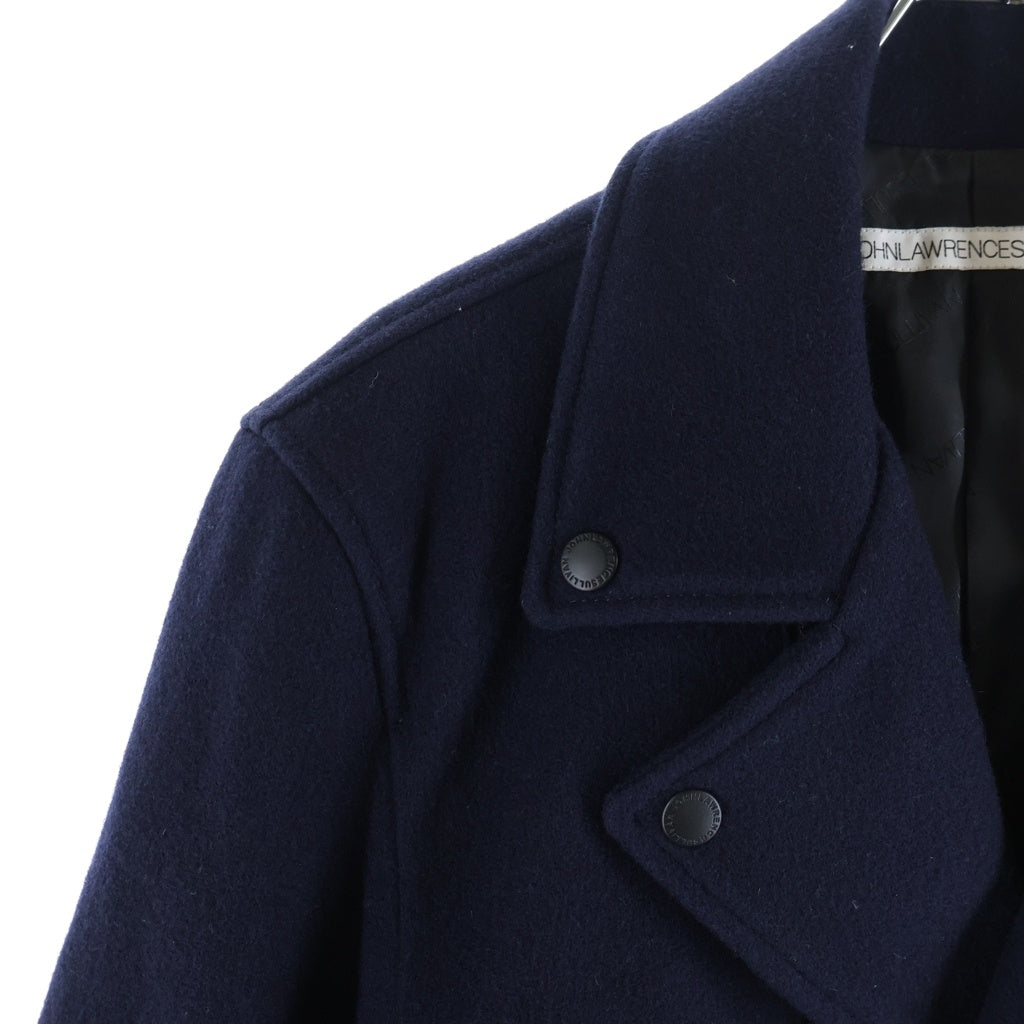 JOHN LAWRENCE SULLIVAN(ジョンローレンスサリバン) Wool Double Riders Jacket ウール ダブルライダースジャケット ネイビー 1B02813-16