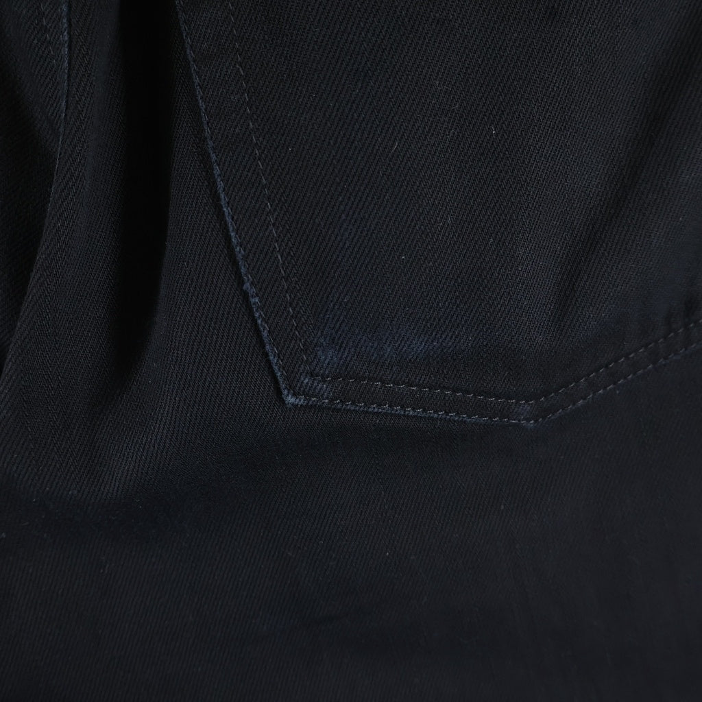 CHROME HEARTS(クロムハーツ) OLD FLERKNEE 1CROSS PATCH DENIM PANTS オールド フレアニー 1クロスパッチ デニムパンツ ブラック
