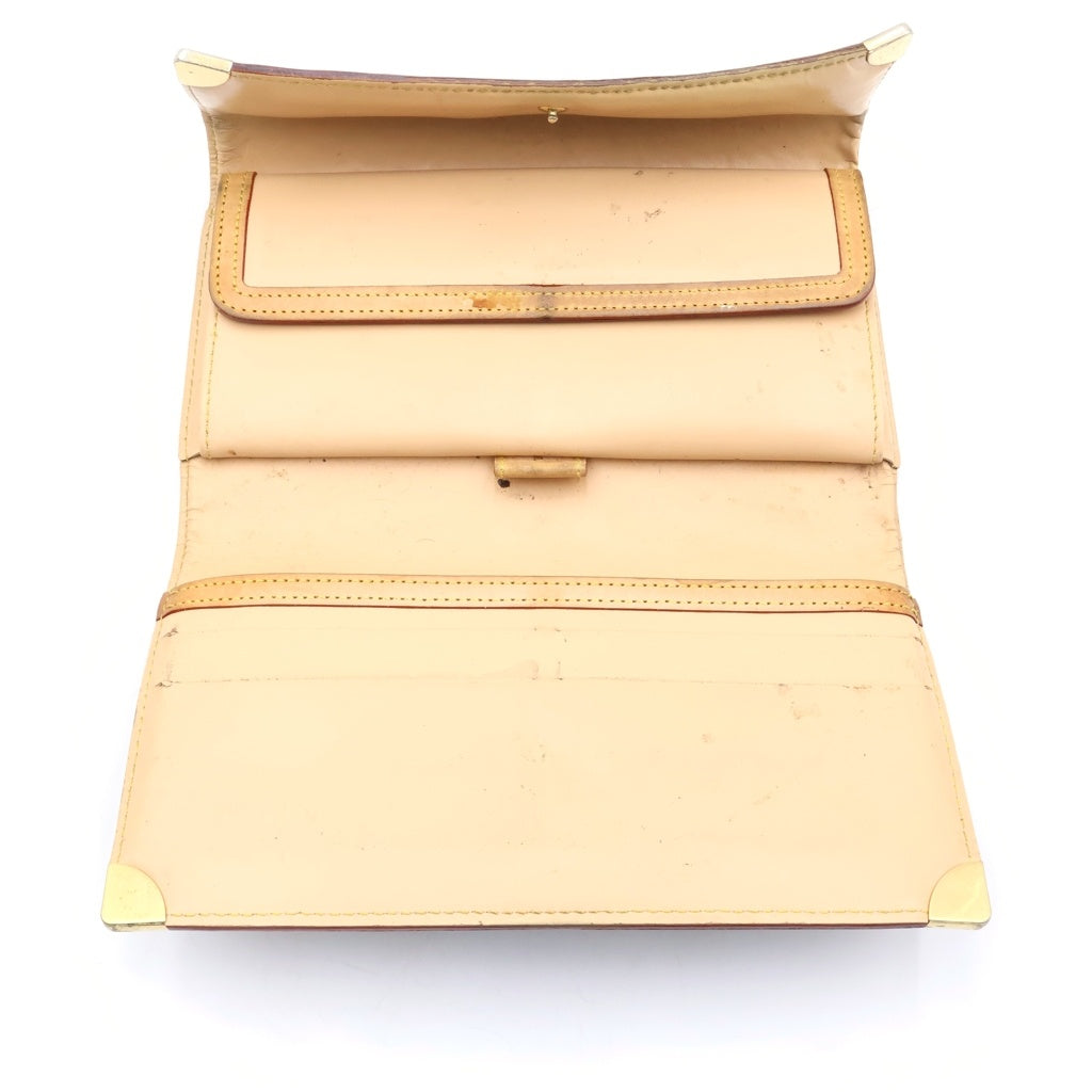 LOUIS VUITTON(ルイヴィトン) ポルトトレゾール モノグラム マルチカラー レザーウォレット 三つ折り財布 ブラック M92658
