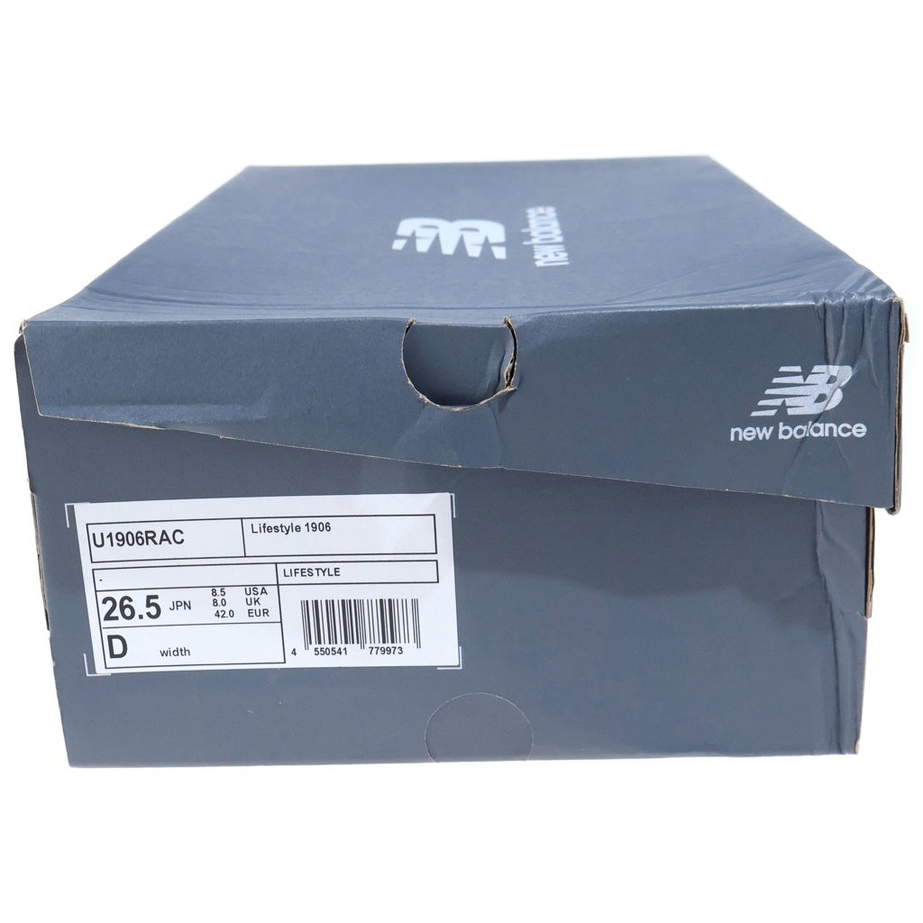 New Balance(ニューバランス) ×ATOMS 1906 メッシュローカットスニーカー ブラック US7.5/26.5cm U1906RAC
