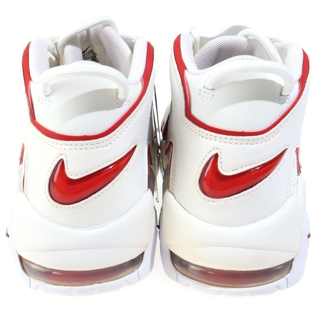 NIKE(ナイキ) AIR MORE UPTEMPO エア モア アップテンポ ローカットスニーカー ホワイト/レッド US9/27.0cm 921948-102