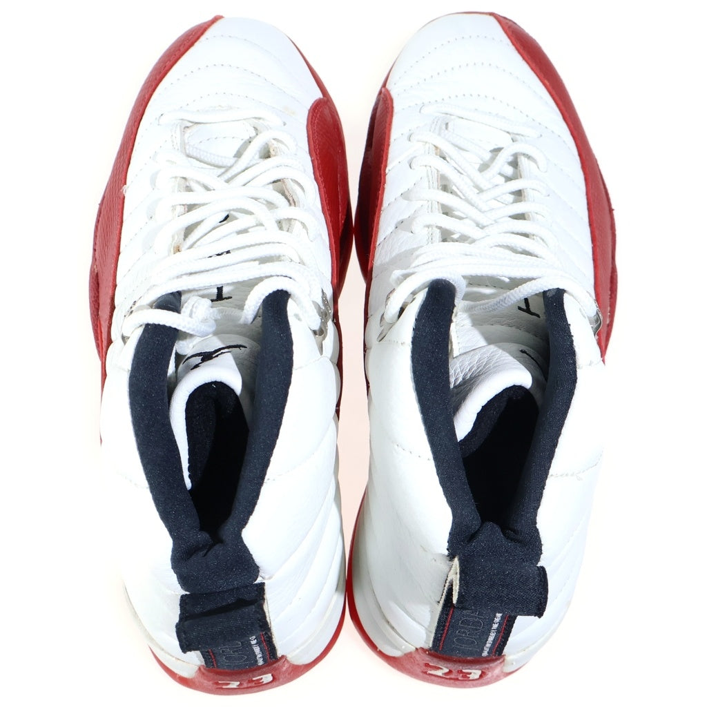 NIKE(ナイキ) [観賞用] AIR JORDAN 12 Cherry エアジョーダン12 OG ハイカットスニーカー ホワイト/レッド US9/27.0cm 130690-161