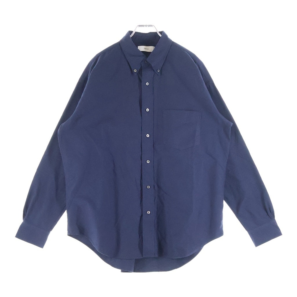 Graphpaper(グラフペーパー) OXFORD B.D BOX SHIRT 長袖シャツ ロングスリーブ ネイビー GM251-50020B