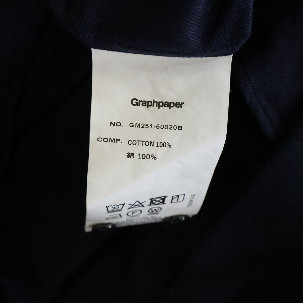Graphpaper(グラフペーパー) OXFORD B.D BOX SHIRT 長袖シャツ ロングスリーブ ネイビー GM251-50020B