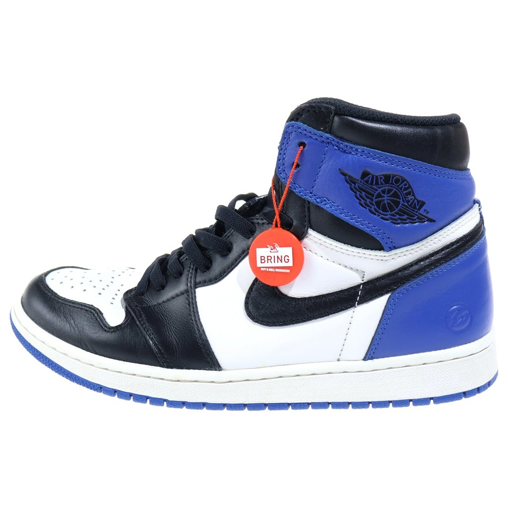NIKE(ナイキ) ×Fragment Design AIR JORDAN1 RETRO HIGH OG フラグメントデザイン エアジョーダン1 ハイカットスニーカー US10/28cm 716371-040