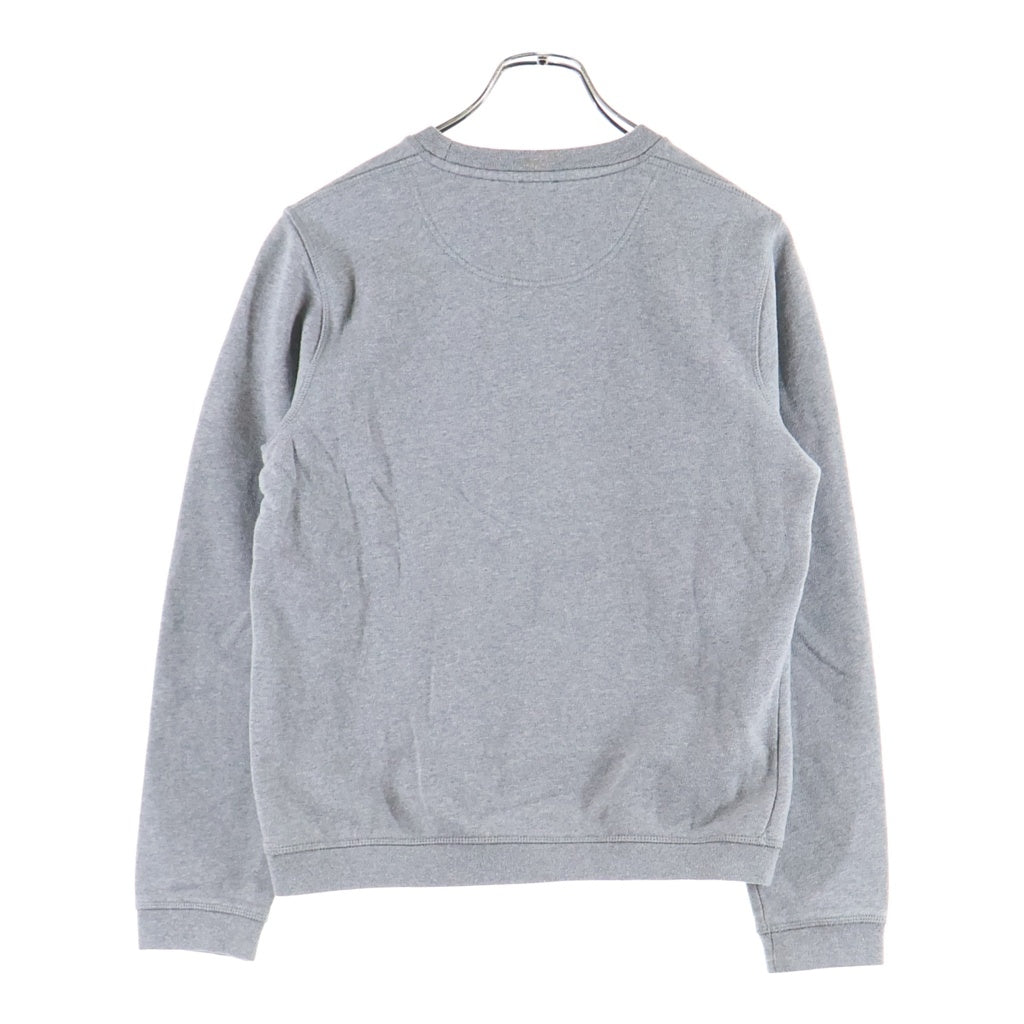 KENZO(ケンゾー) Sweatshirt ロゴ刺繍 クルーネックスウェットトレーナー グレー F46 2SW710 4XH