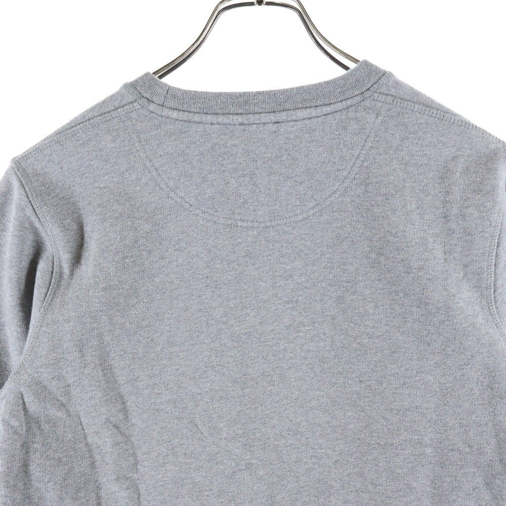 KENZO(ケンゾー) Sweatshirt ロゴ刺繍 クルーネックスウェットトレーナー グレー F46 2SW710 4XH