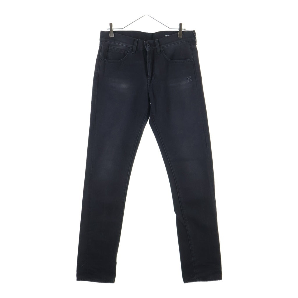 OFF-WHITE(オフホワイト) 20SS Denim Pants ロゴ刺繍 デニムパンツ ブラック OMYA011R20E54018
