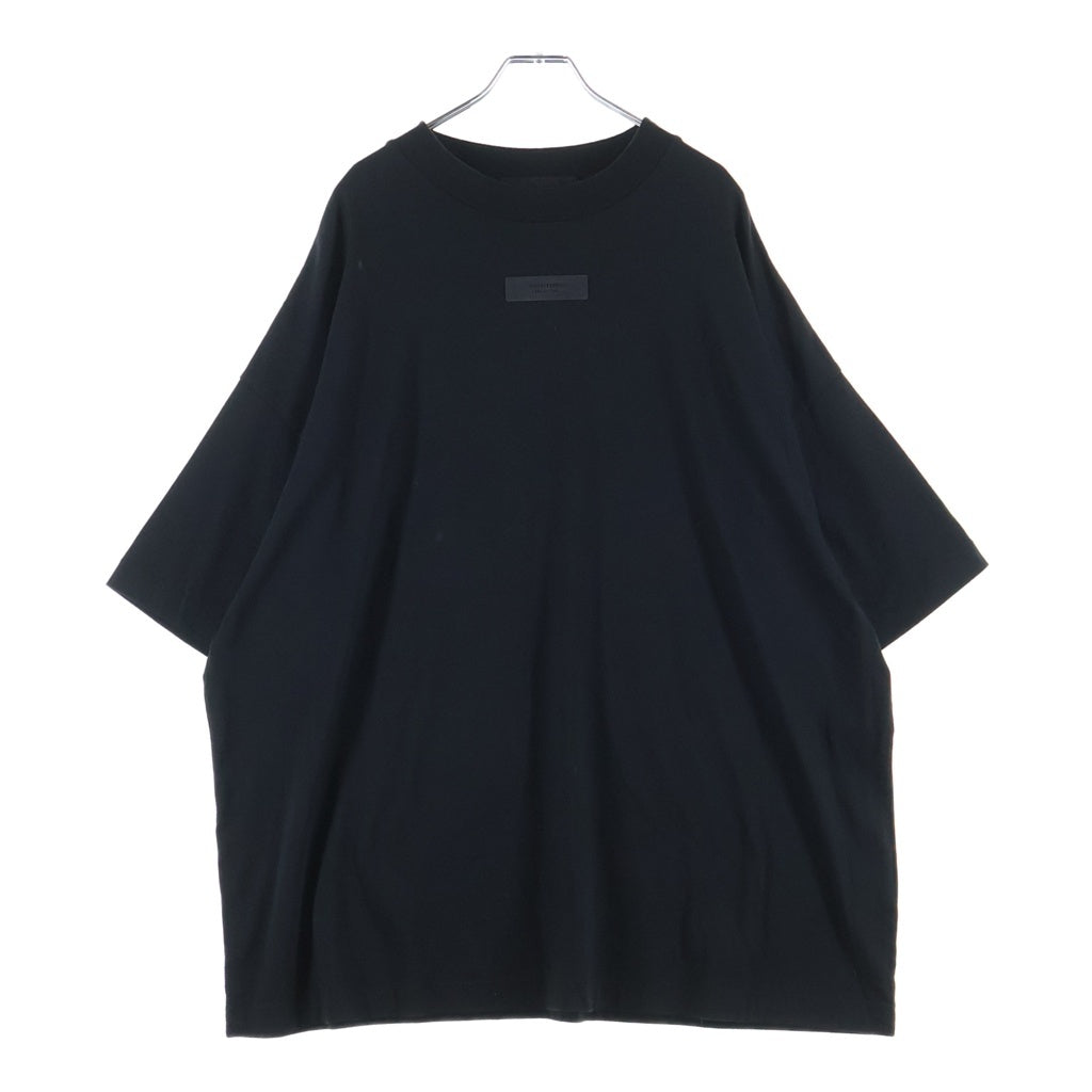 FEAR OF GOD ESSENTIALS(フィアオブゴッド エッセンシャルズ) S/S T-SHIRT ラバーロゴ 半袖Tシャツ ブラック