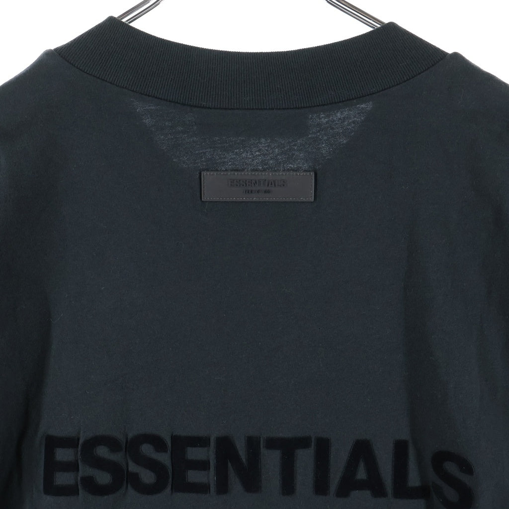 FEAR OF GOD ESSENTIALS(フィアオブゴッド エッセンシャルズ) S/S T-SHIRT フェルトロゴ 半袖Tシャツ ブラック