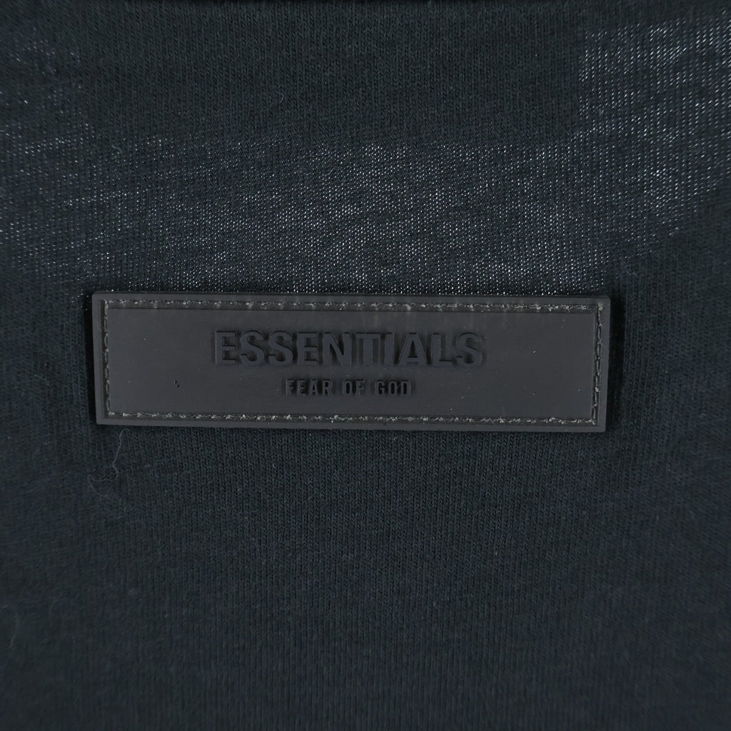 FEAR OF GOD ESSENTIALS(フィアオブゴッド エッセンシャルズ) S/S T-SHIRT フェルトロゴ 半袖Tシャツ ブラック