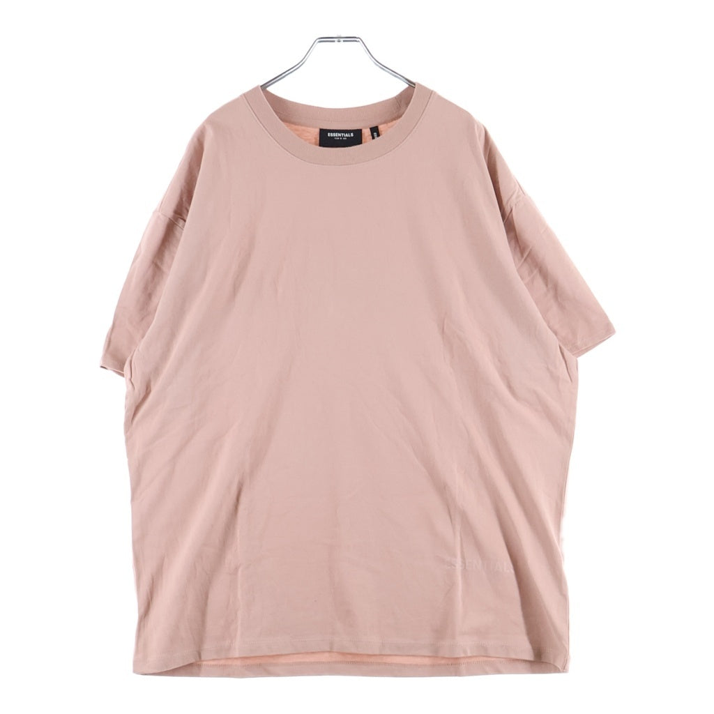 FEAR OF GOD ESSENTIALS(フィアオブゴッド エッセンシャルズ) S/S T-SHIRT ロゴプリント 半袖Tシャツ ピンク