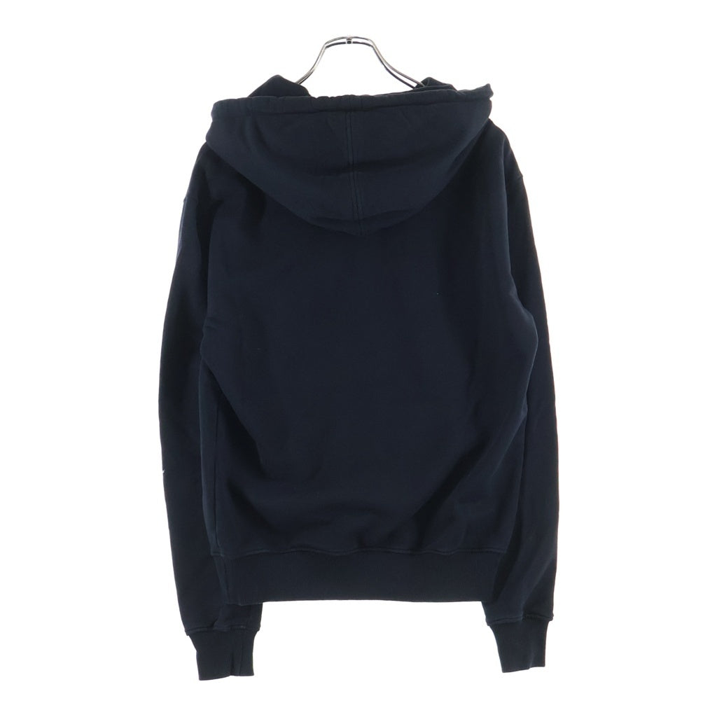 AMI Alexandre Mattiussi(アミアレクサンドルマテュッシ) Hoodie ロゴ刺繍 プルオーバースウェットパーカー フーディー ブラック A19J008.730