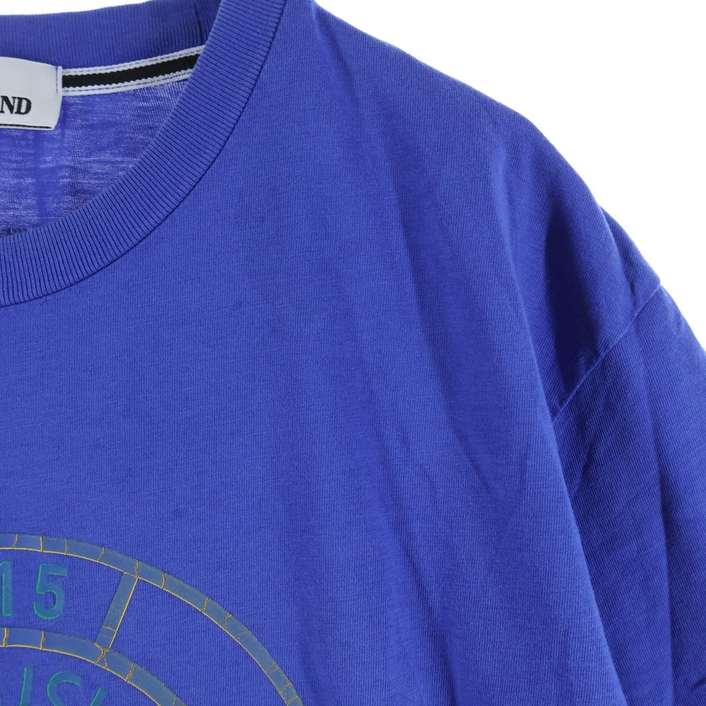 STONE ISLAND(ストーンアイランド) T-Shirt コンパスロゴ 半袖Tシャツ ブルー 601520082