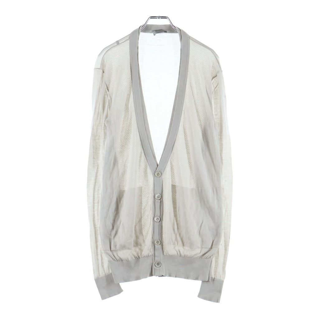 Dior HOMME(ディオールオム) 10SS Cardigan カーディガン グレー 0E3420450086