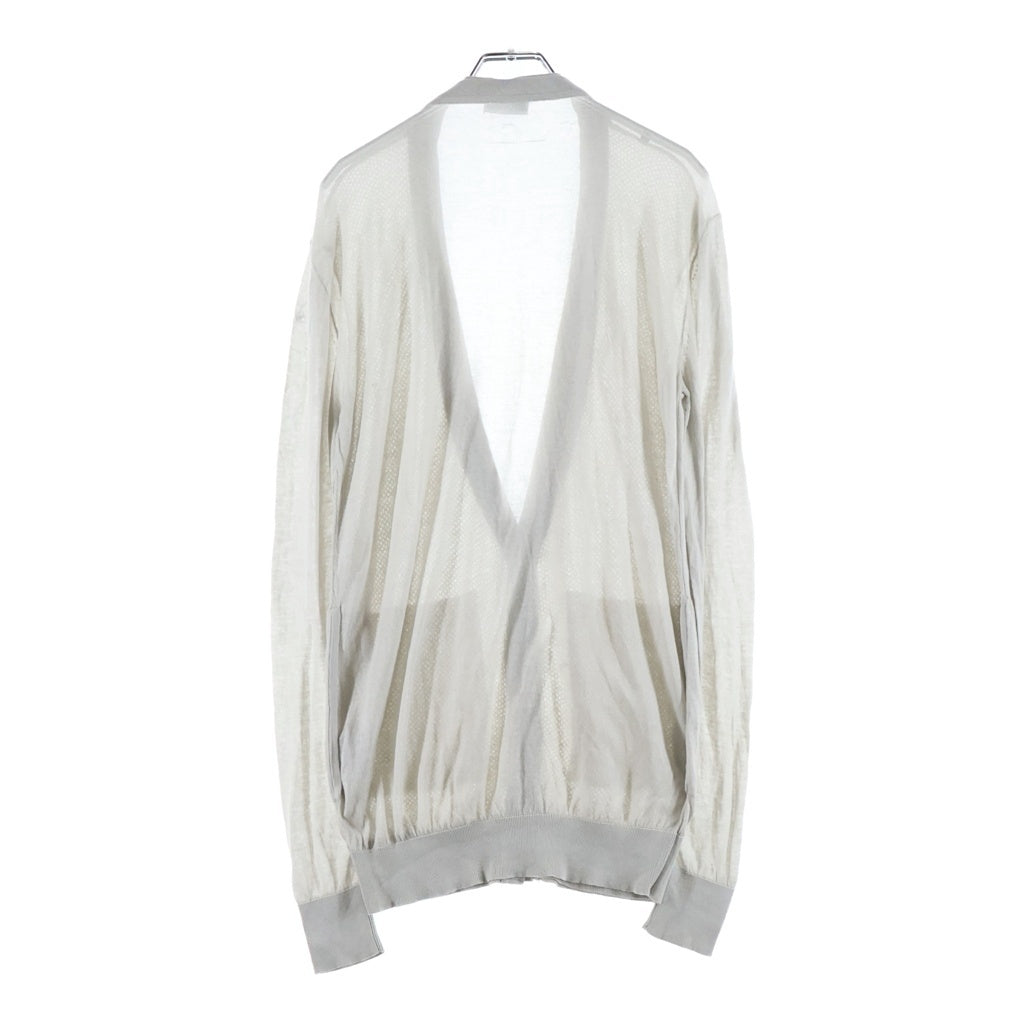 Dior HOMME(ディオールオム) 10SS Cardigan カーディガン グレー 0E3420450086