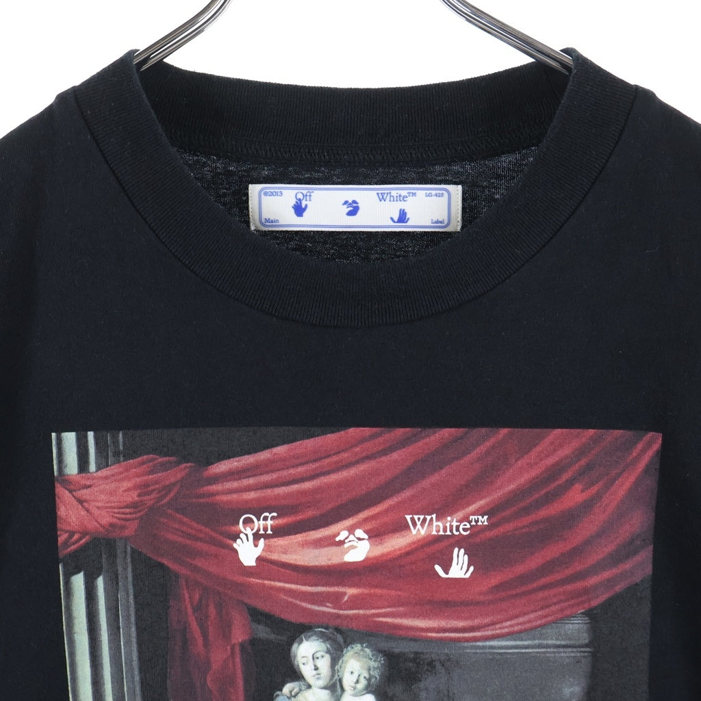 OFF-WHITE(オフホワイト) 20AW Caravaggio T-Shirt 半袖Tシャツ ブラック OMAA038E20JER005