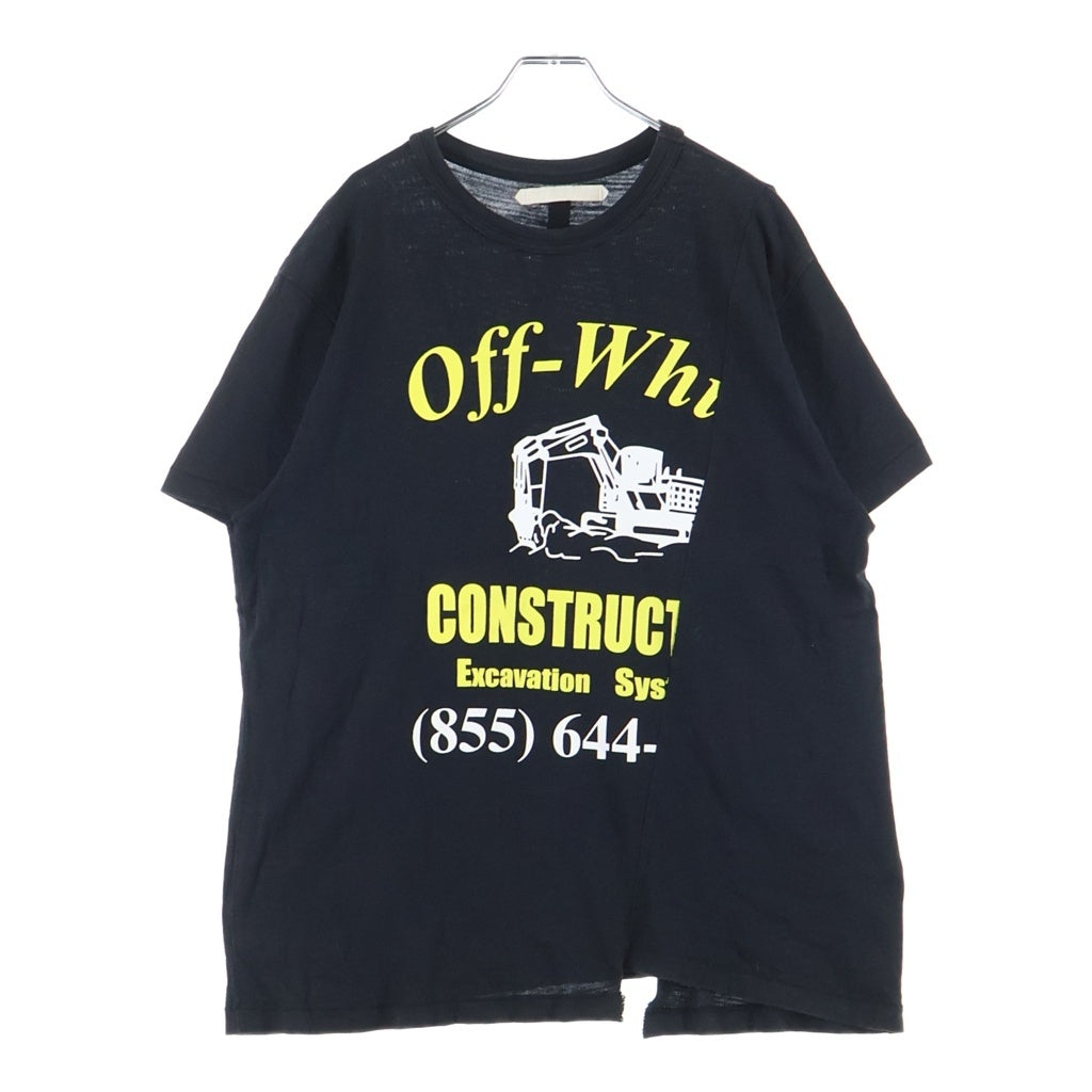 OFF-WHITE(オフホワイト) 16SS T-Shirt ロゴプリント 半袖Tシャツ ブラック