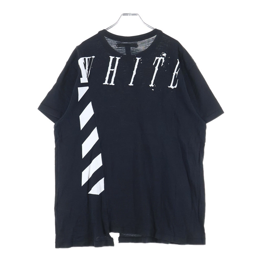 OFF-WHITE(オフホワイト) 16SS T-Shirt ロゴプリント 半袖Tシャツ ブラック