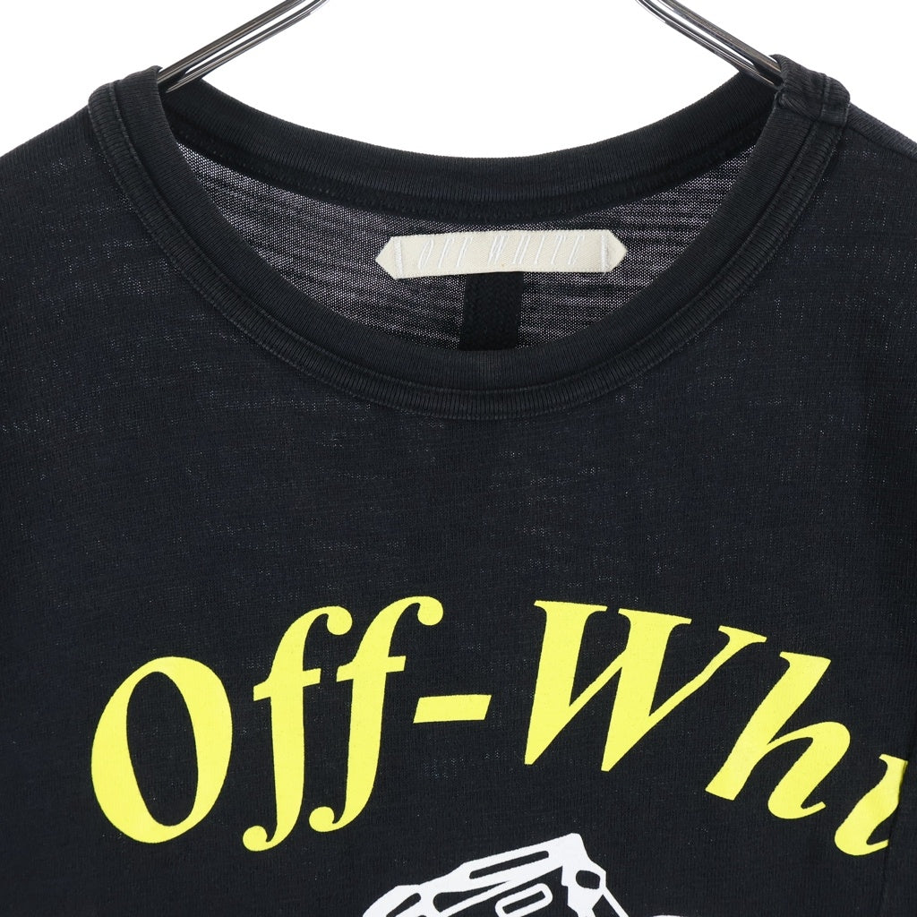 OFF-WHITE(オフホワイト) 16SS T-Shirt ロゴプリント 半袖Tシャツ ブラック