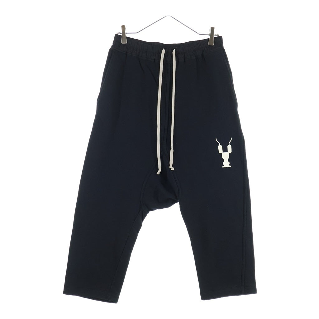 DRKSHDW(ダークシャドウ) 19AW Drawstring Pants ドローストリング スウェットパンツ ブラック DS19F6326-FEP1