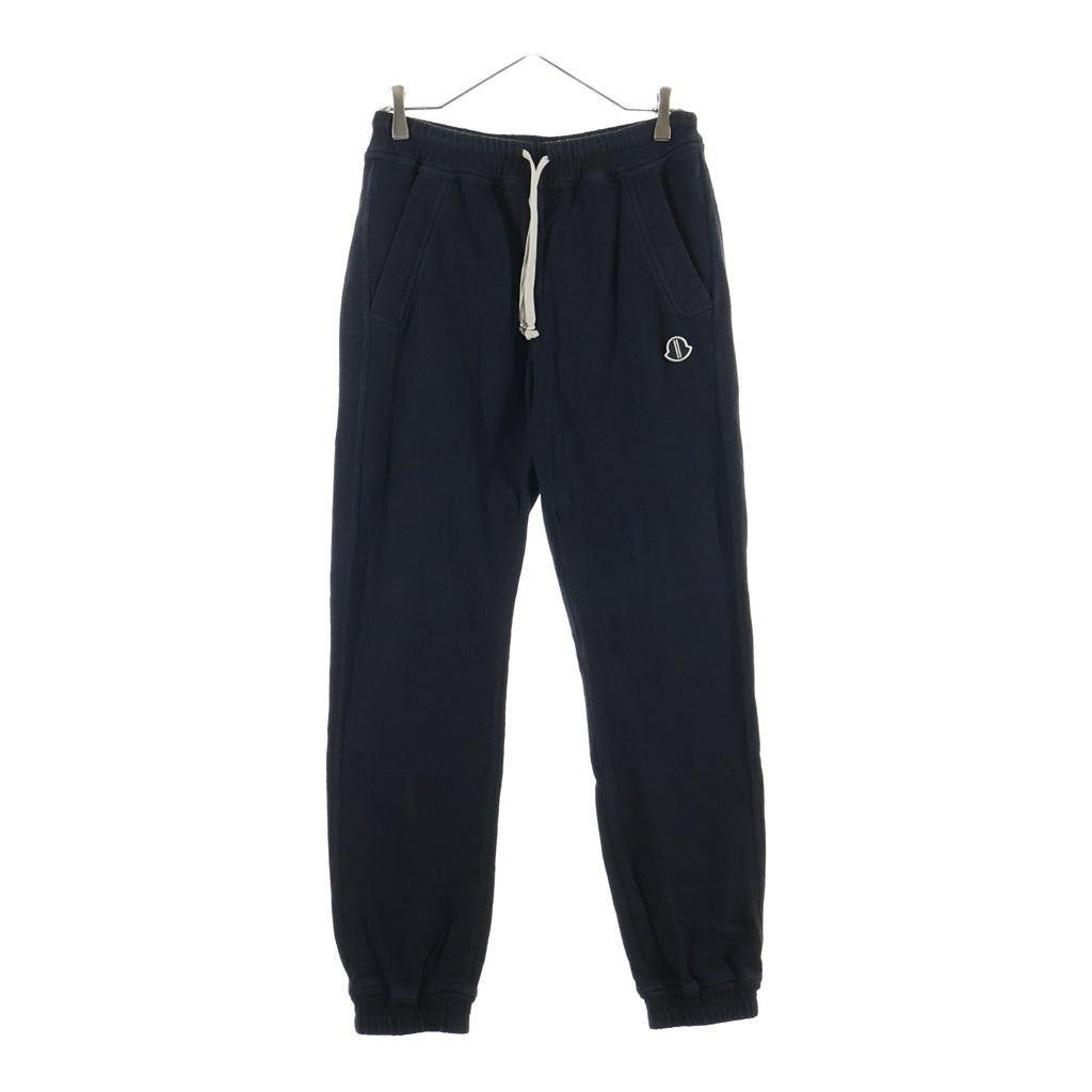 Rick Owens(リックオウエンス) 24AW ×MONCLER JOGGERS ロゴワッペン スウェットパンツ ブラック J209N8H00001