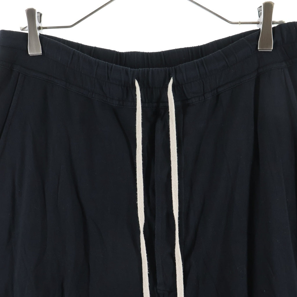 DRKSHDW(ダークシャドウ) 16SS Drawstring Long Pants ドローストリング サルエルパンツ ブラック DU16S1374-R