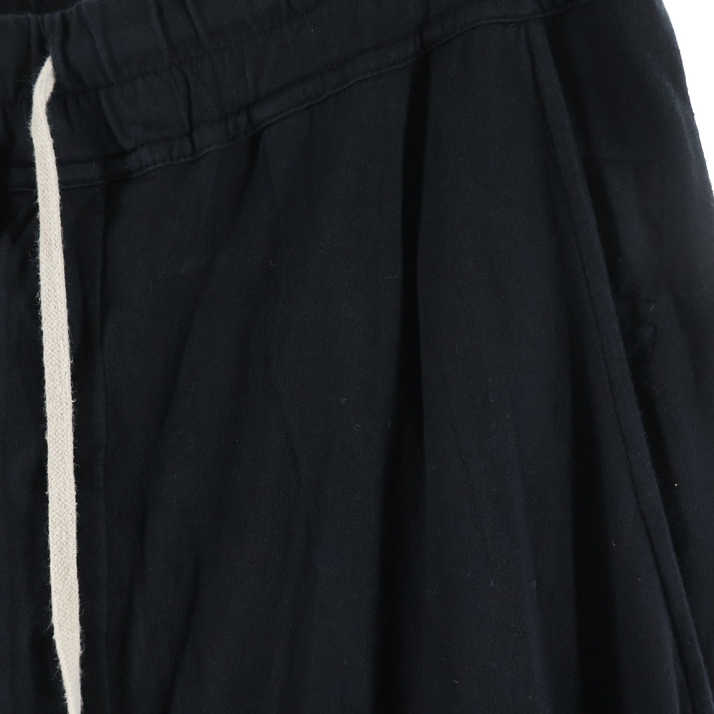 DRKSHDW(ダークシャドウ) 16SS Drawstring Long Pants ドローストリング サルエルパンツ ブラック DU16S1374-R