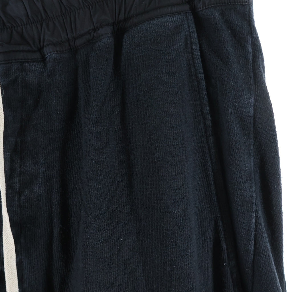 DRKSHDW(ダークシャドウ) 16AW Front Flap Savage Pants ドローストリング サルエルパンツ ブラック DU16F8384-BG