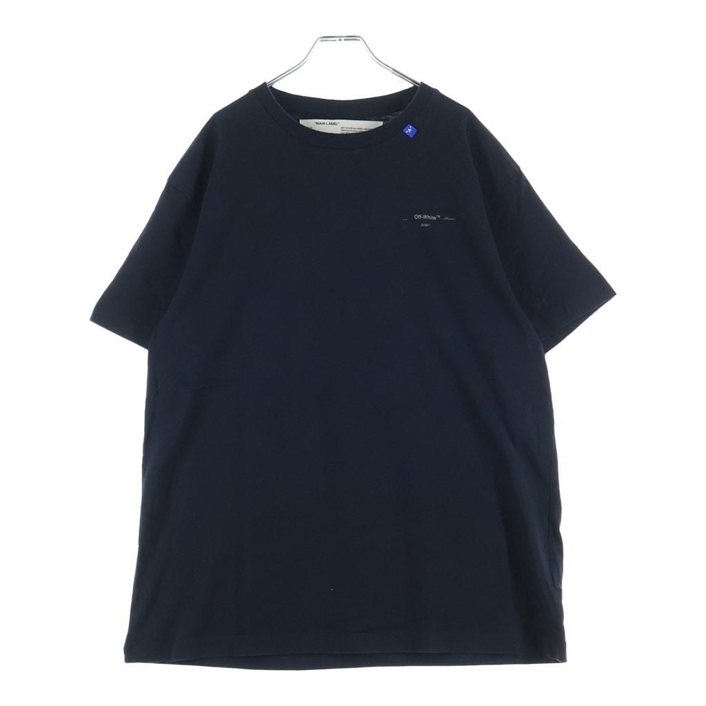 OFF-WHITE(オフホワイト) 19AW Unfinished T-Shirt アンフィニッシュド 半袖Tシャツ ブラック OMAA038E19185003
