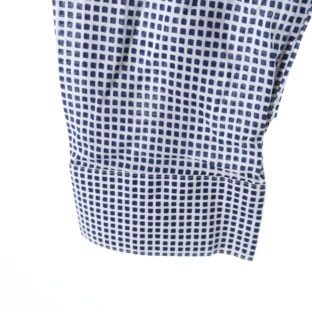 GIVENCHY(ジバンシィ) L/S Shirt 総柄長袖シャツ ネイビー