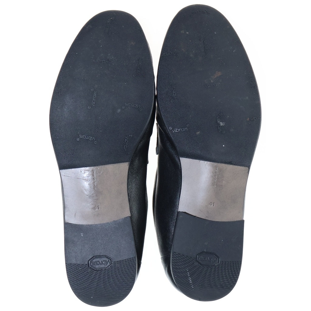 THE ROW(ザロウ) Soft Loafer ソフトローファー レザーローカットシューズ ドレスシューズ ブラック