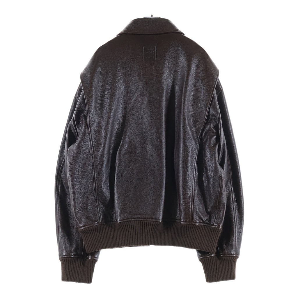 LOEWE(ロエベ) 25SS AVIATOR JACKET アビエイター ジャケット ブラウン H526Y19LAS