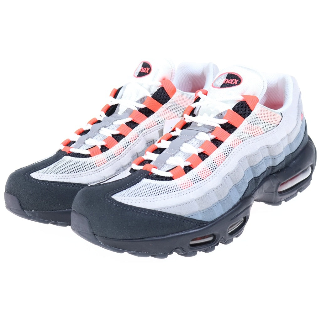 NIKE(ナイキ) Air Max 95 エアマックス95 ローカットスニーカー レッド/グレー US10/28.0cm 609048-106