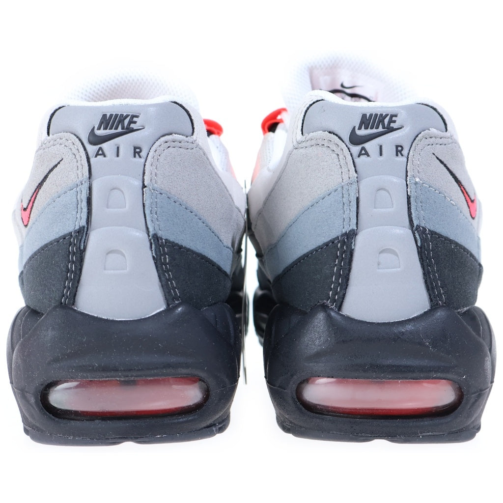 NIKE(ナイキ) Air Max 95 エアマックス95 ローカットスニーカー レッド/グレー US10/28.0cm 609048-106