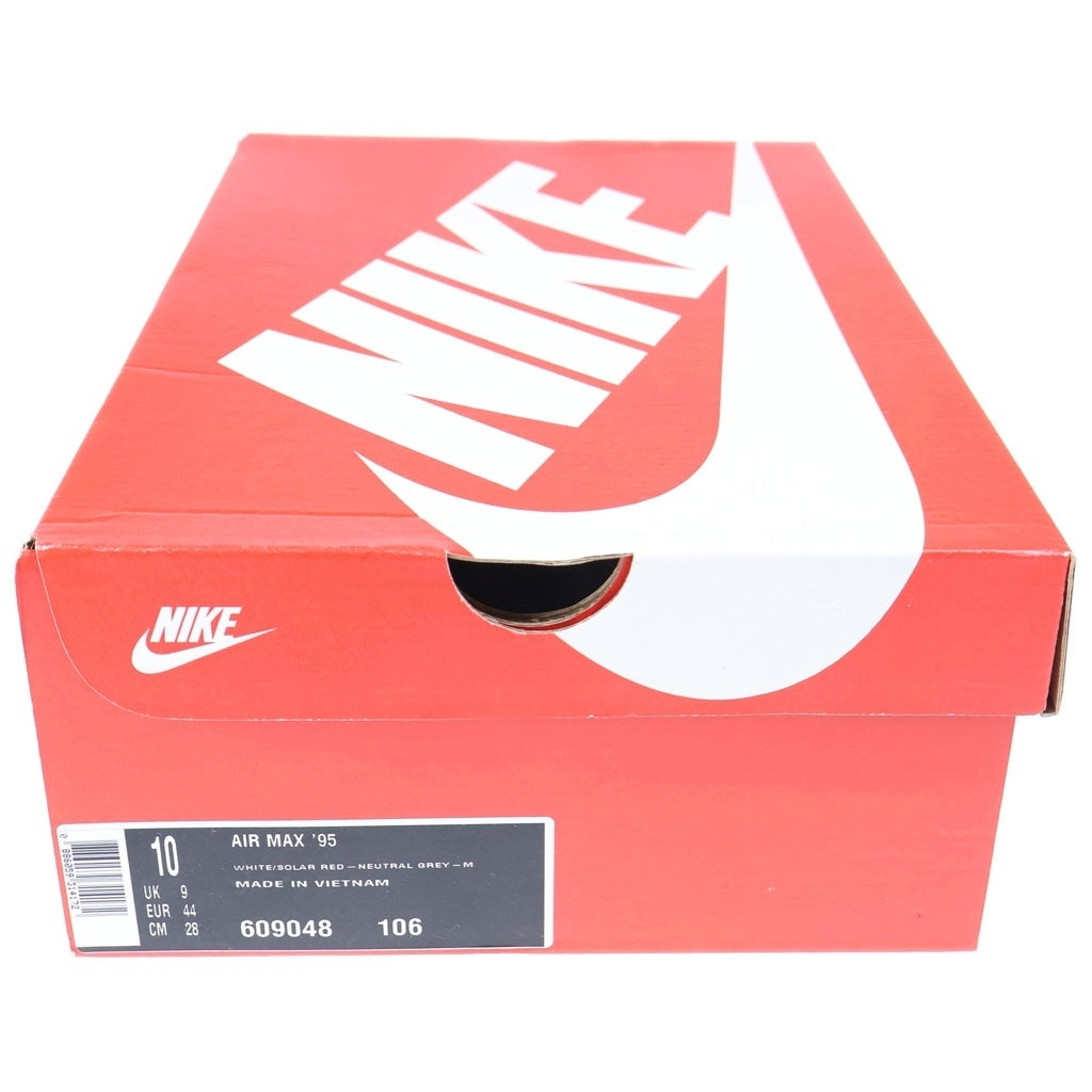 NIKE(ナイキ) Air Max 95 エアマックス95 ローカットスニーカー レッド/グレー US10/28.0cm 609048-106