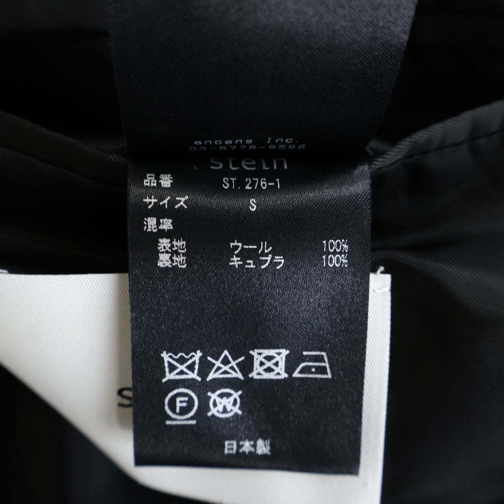 Stein(シュタイン) 21AW OVERSIZED DOUBLE BREASTED JACKETST 276-1 オーバーサイズド ダブルブレステッド ジャケット ブラック