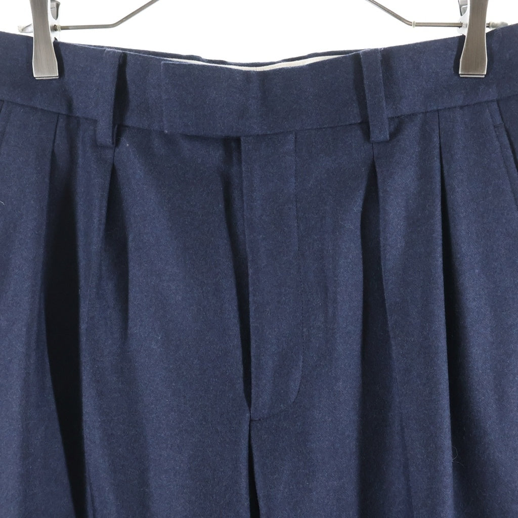 A.PRESSE(アプレッセ) 23AW WIDE TAPERED TROUSERS ワイドテーパードトラウザーズ パンツ グレー 23AAP-04-06M