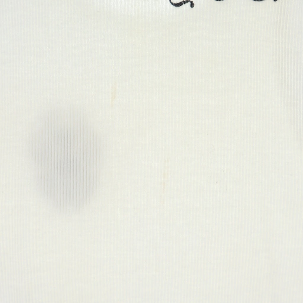 CHROME HEARTS(クロムハーツ) OLD RIB TANK TOP FUCK YOU オールド ホースシュープリント タンクトップ ノースリーブシャツ ホワイト