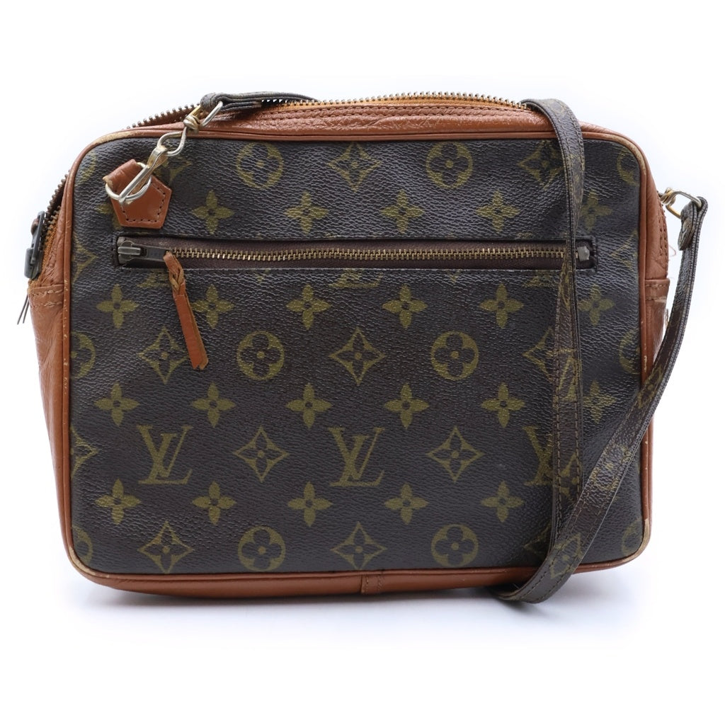 LOUIS VUITTON(ルイヴィトン) サックスポ 旧型 モノグラムショルダーバッグ ブラウン レディース