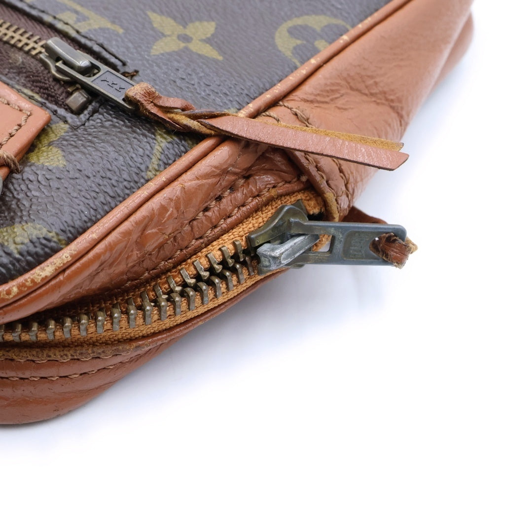 LOUIS VUITTON(ルイヴィトン) サックスポ 旧型 モノグラムショルダーバッグ ブラウン レディース