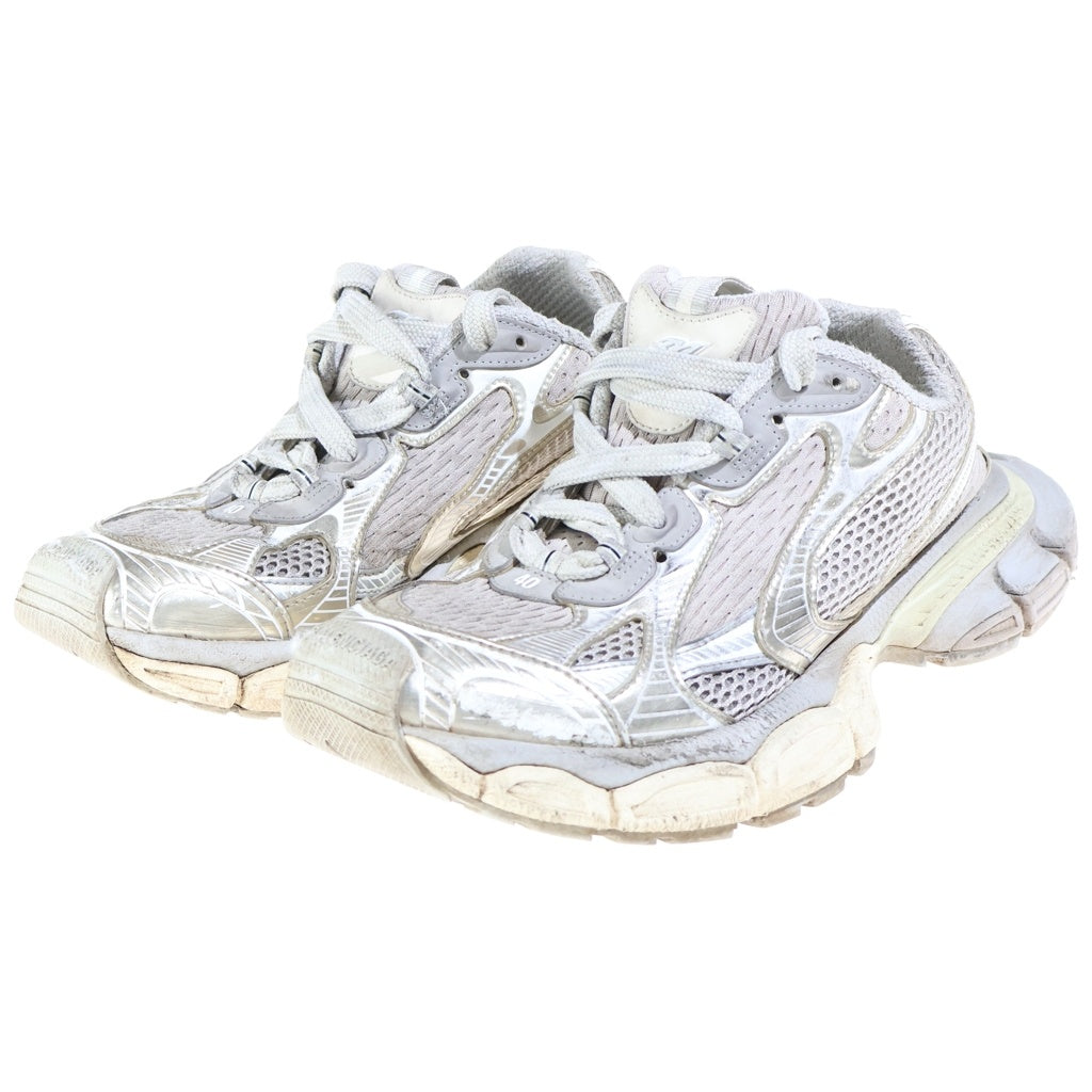 BALENCIAGA(バレンシアガ) 3XL SNEAKER スリーエックスエル ローカットスニーカー US7/26.5cm シルバー/ホワイト 734734