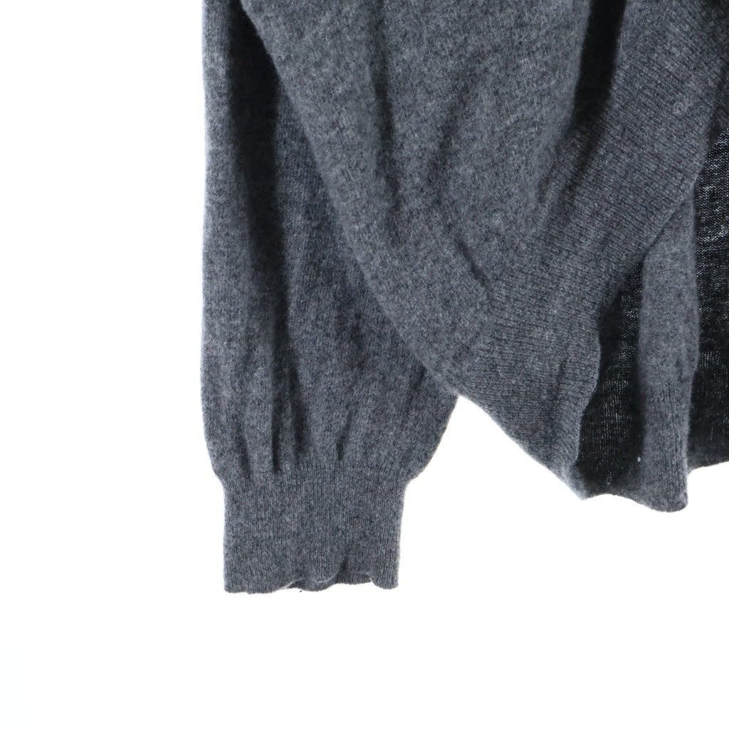 LOEWE(ロエベ) 22AW POLO COLLAR RELAXED FIT WOOL SWEATER ポロカラー リラックスフィット ウールセーター ニットセーター グレー 1725189 H526Y14KCM