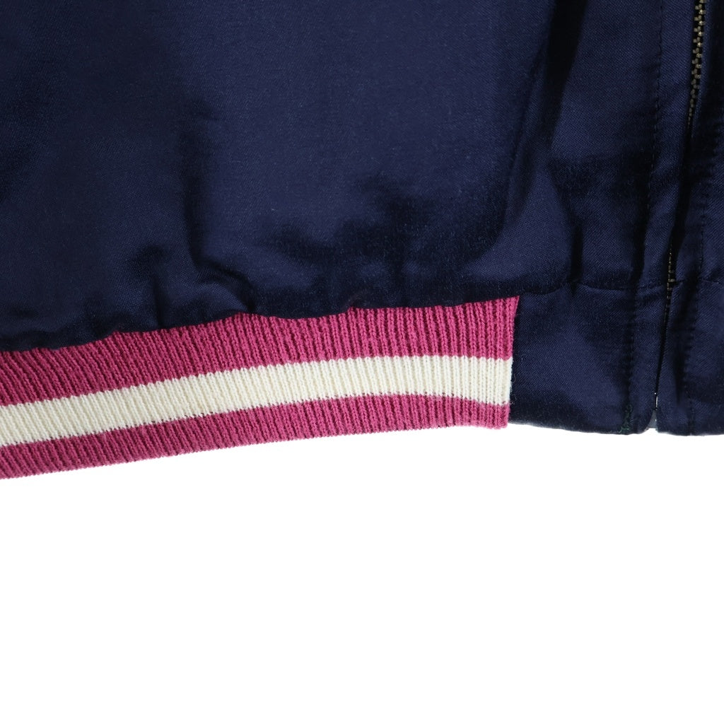 HUMAN MADE(ヒューマンメイド) 22SS ×VERDY VICK YOKOSUKA JACKET ヴェルディ ヨコスカ リバーシブル スーベニアジャケット スカジャン ブルゾン ネイビー/グリーン