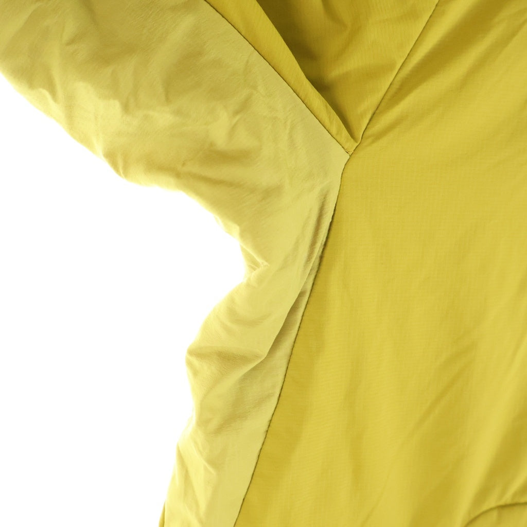 NO BRAND(ノーブランド) MOUNTAIN HARDWEAR マウンテンハードウェア コアステイシス ジップアップ フーデット ナイロン ジャケット イエロー 224 OM0680