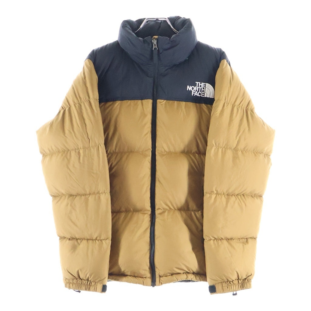 THE NORTH FACE(ザノースフェイス) NUPTSE JACKET ヌプシ ジップアップ フーデッド ダウンジャケット ブラウン ND91841