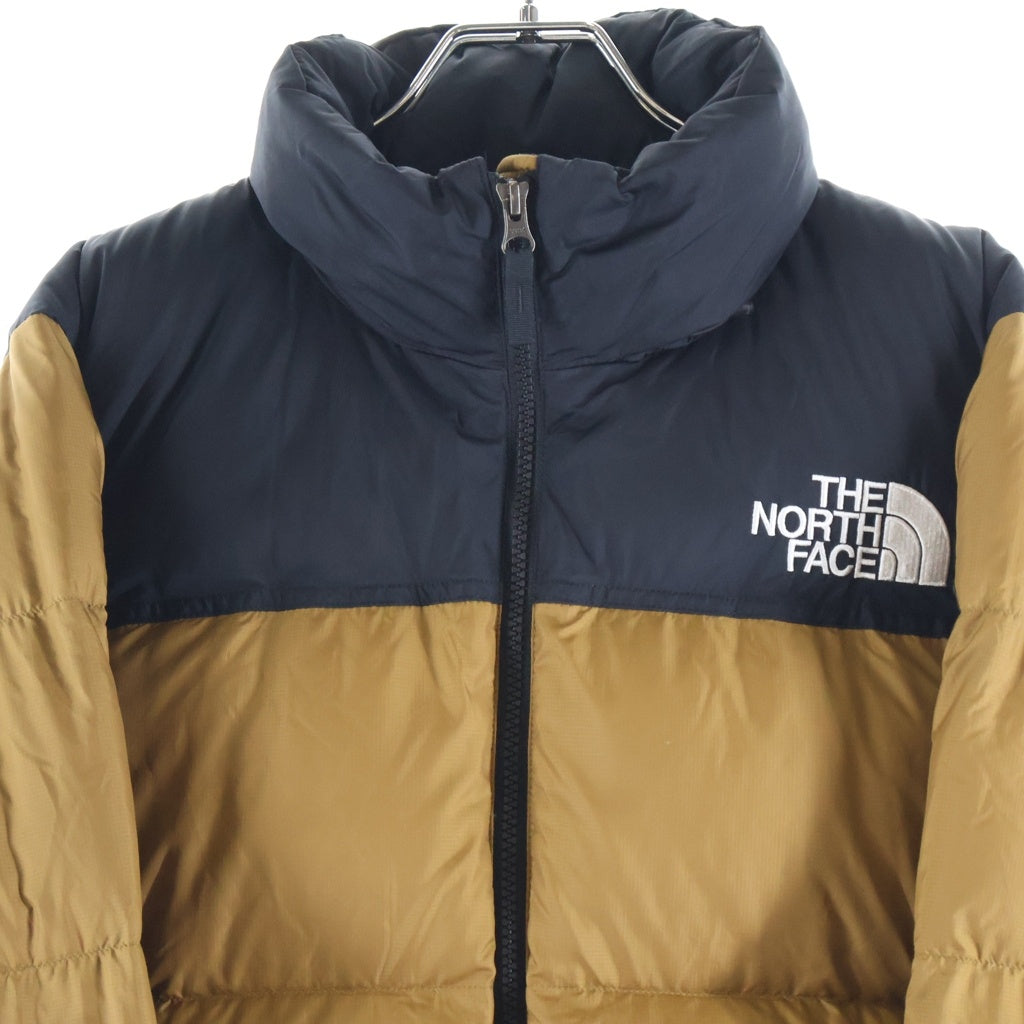 THE NORTH FACE(ザノースフェイス) NUPTSE JACKET ヌプシ ジップアップ フーデッド ダウンジャケット ブラウン ND91841