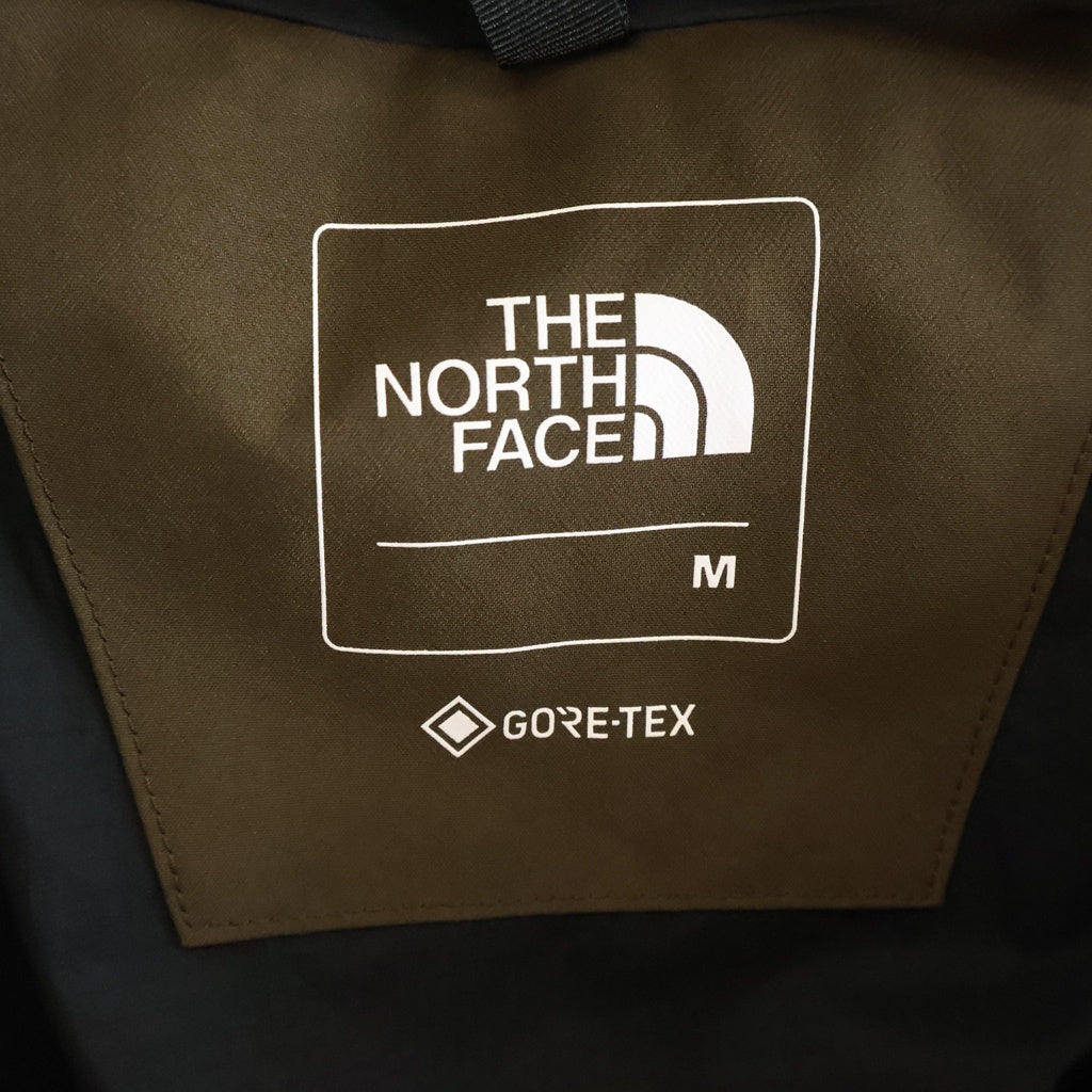 THE NORTH FACE(ザノースフェイス) GORE-TEX MOUNTAIN JACKET ゴアテックス ロゴエンブロイダリー ナイロン ジップアップ マウンテンジャケット ブラウン NP61800