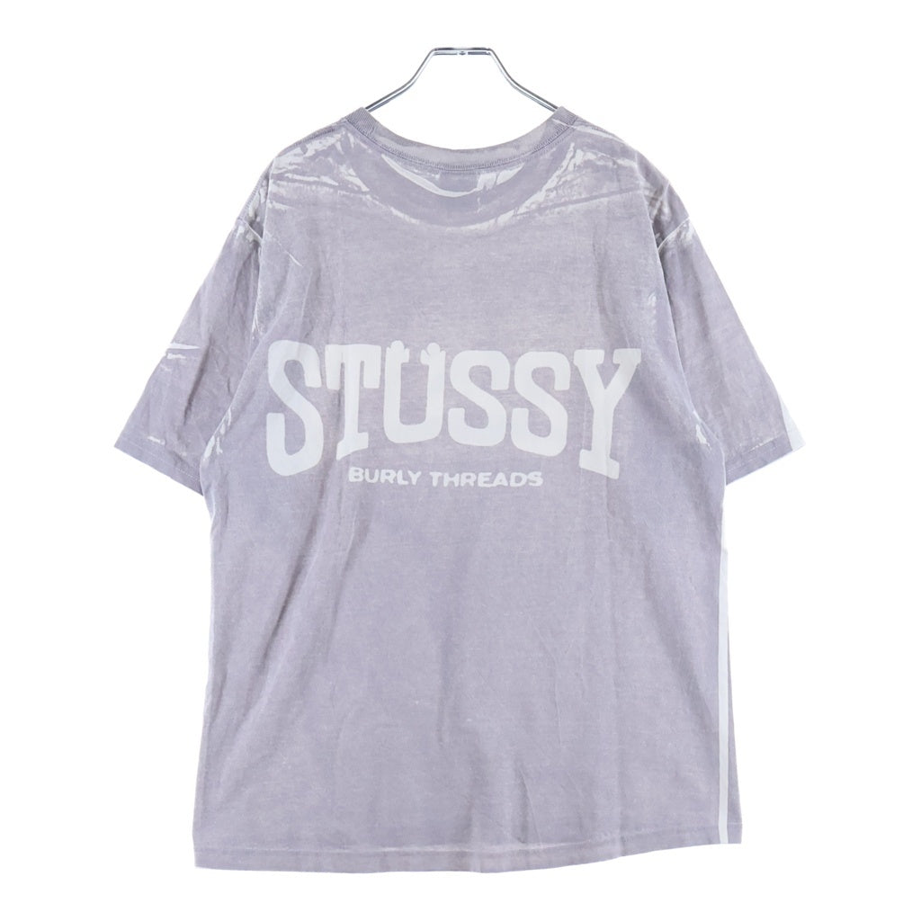 STUSSY(ステューシー) 26SS Burly Stone Washed Tee ウォッシュド加工 半袖Tシャツ グレー